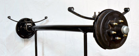 Trailer Blocks 1" Kit on 6000lb axle with mono leaf springs