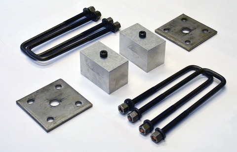 Kit for 1200lb to 1800lb square axle with tie plates